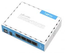 Mikrotik RB952Ui-5ac2nD  hAP ac lite. Dual-Concurrent 2.4/5GHz AP, 802.11ac, Five Ethernet ports, PoE-out on port 5, USB for 3G/4G support 