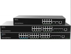 Grandstream GWN7812P 16-Port Enterprise Layer 3 Managed PoE Switch with 4x 10G SFP+ Uplink Ports