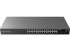 Grandstream GWN7803P Enterprise 24-Port Gigabit L2+ Managed PoE/PoE+ Switch