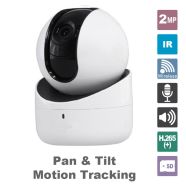 HIKVISION DS-2CV2Q21FD-IW 2.8W  IP-WiFi  (Pan & Tilt) Micro SD/SDHC/ SDXC  256 GB,1 Built-in mic, mono sound