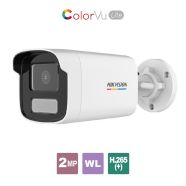 HIKVISION DS-2CD1T27G0-L(C) 4.0  Bullet 2MP ColorVu Lite, 1/2.8”,   4mm