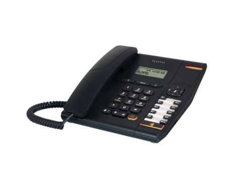 Alcatel TEMPORIS 580 Analog Corded Phone - Black 