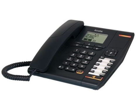 Alcatel TEMPORIS 880 Analog Corded Phone - Black 