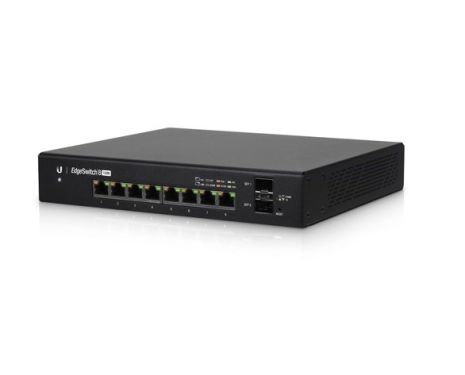 Ubiquiti ES-8-150W 8 Port Managed PoE+ Gigabit Switch, 150watt -24V/802.3af/at PoE 