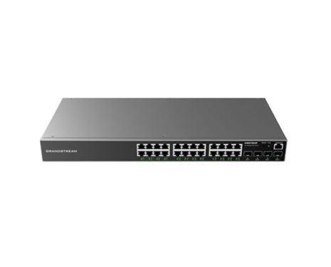 Grandstream GWN7803P Enterprise 24-Port Gigabit L2+ Managed PoE/PoE+ Switch