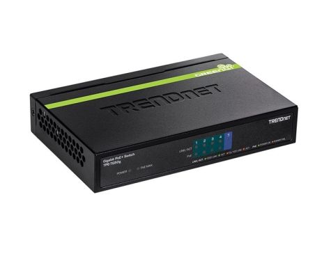 Trendnet TPE-TG50g  5-port Gigabit PoE+ Switch (4 PoE, 1 Non-PoE)