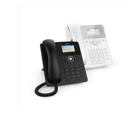 Snom D717 White Feature-rich IP desktop phone with superior voice quality