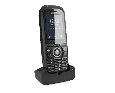  SNOM M70 SNOM M70  είναι ένα ασύρματο Office Handset με τεχνολογία DECT, ανθεκτικό στις δύσκολες συνθήκες εργασίας