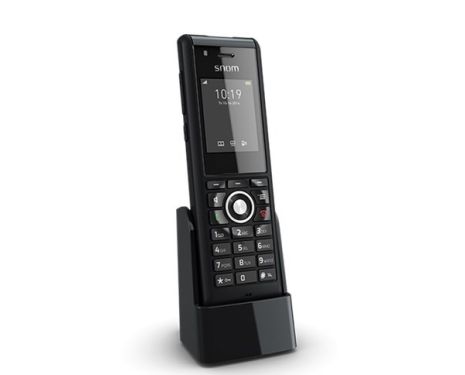 SNOM M85 είναι ένα ασύρματο Industrial Handset με τεχνολογία DECT, ειδικά σχεδιασμένο για απαιτητικές συνθήκες εργασίας σε εξωτερικούς χώρους