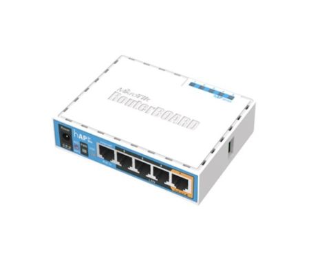 Mikrotik RB952Ui-5ac2nD  hAP ac lite. Dual-Concurrent 2.4/5GHz AP, 802.11ac, Five Ethernet ports, PoE-out on port 5, USB for 3G/4G support