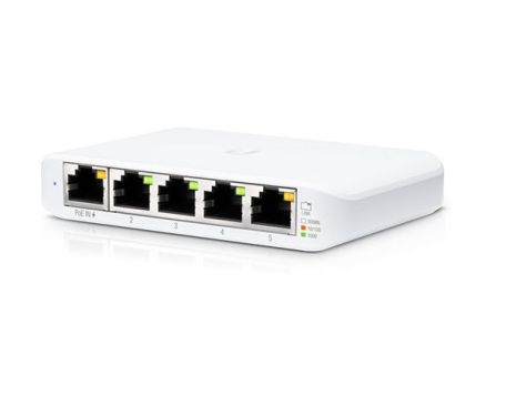 Ubiquiti USW-Flex-Mini  UniFi Compact 5Port Gigabit Desktop Switch