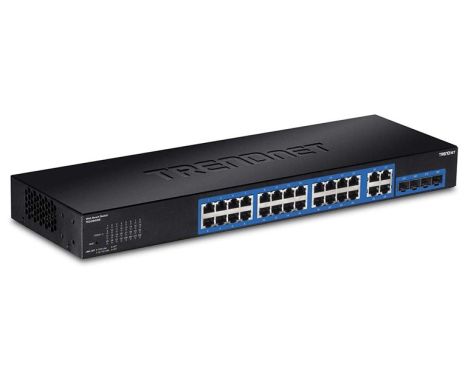 Trendnet TEG-284WS  28-Port Gigabit Web Smart Switch