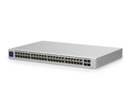 Ubiquiti USW-48  UniFi Gigabit Layer2 switch with 48 Gbit Eth ports and 2 SFP ports.