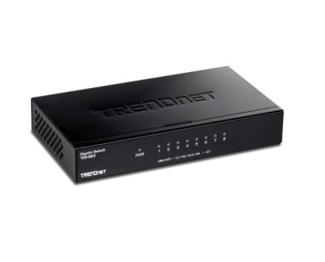 TRENDnet TEG-S83  8-Port Gigabit Switch with metal case