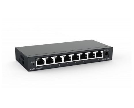 Ruijie-Reyee RG-ES108D 8-Port 10/100Mbps Unmanaged Switch