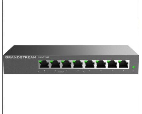 Grandstream GWN7701P 8-Port Gigabit Unmanaged PoE Switch