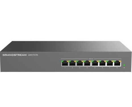 Grandstream GWN7701PA 8-Port Gigabit Unmanaged PoE Switch