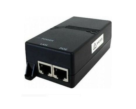 Grandstream 24W Gigabit PoE+ Injector 48V-500mA 