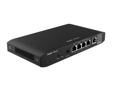 Ruijie-Reyee RG-EG105G-P V2 5-Port Gigabit Cloud Managed Router, includes 4 PoE/POE+ Ports