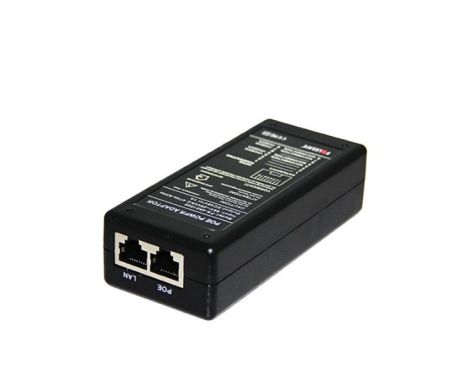 FOLKSAFE FS-48D1000 Τροφοδοτικό - PoE Injector 10/100, συμβατότητα IEEE 802.3af 