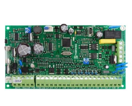 PAS832 PCB μονάδα συναγερμού με 8 ενσύρματες ζώνες στην πλακέτα (16 με διπλασιασμό), 