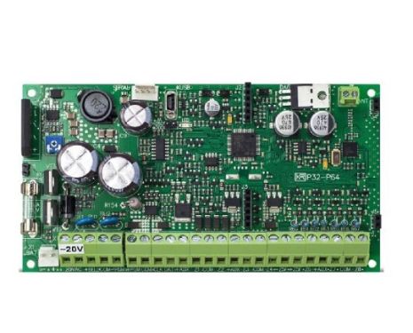 P32 PCB Υβριδική κεντρική μονάδα συναγερμού (πλακέτα) 32 ζωνών