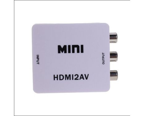 HDMI2AV Μετατροπέας σήματος HDMI σε Audio VIDEO 3RCA 1080p 