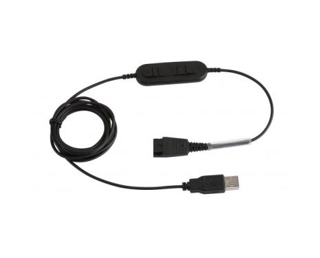 Supervoice SVC-QDUSB1 Headset QD to USB PC connecting bottom cable (Lync compatible) 